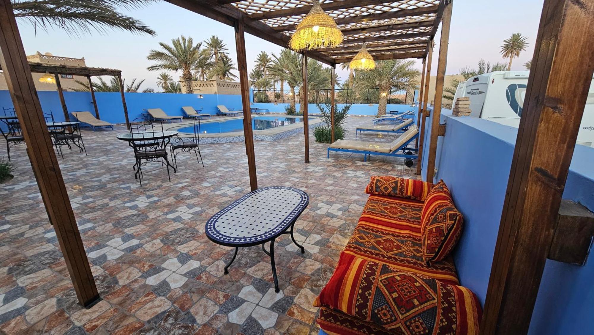 Auberge Les Roches Merzouga Exterior photo