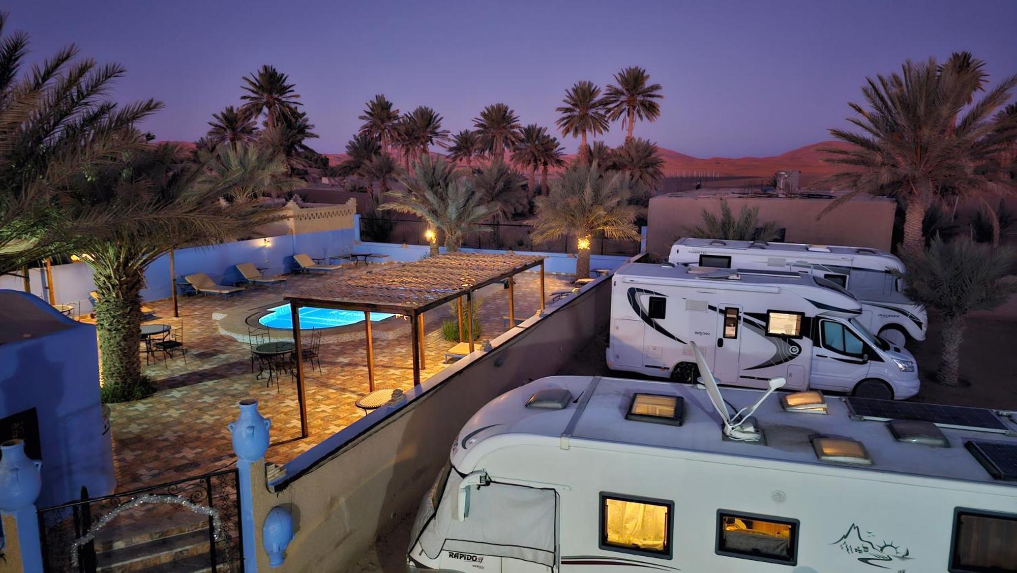 Auberge Les Roches Merzouga Exterior photo